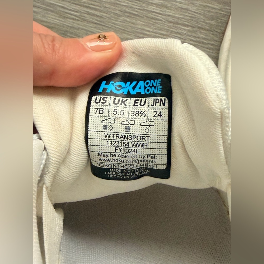 Hoka Transport Women’s — Size 7 - Picture 9 of 9